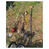 (2) Weed Whackers - Hand Powered Tree Trimmer -Gas Powered Tree Trimmer