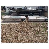 Large Steel Shed/Garage (2 Boxes)   A+B 33ft-25ft