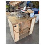 Planner on Homemade Table