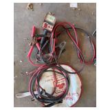 Snap On Battery / Alternator Tester and 2 Sets of Jumper Cables