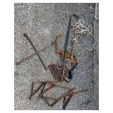 Chains, Roof Cleats, Receiver, Pry Bar