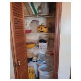 Assorted Kitchen Storage Containers and Decorative Ceramic Pumpkin