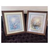 Pair of Andres Orpinas Framed Prints