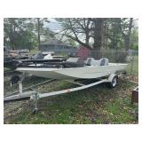 17 FT 1990 Aluma - Weld Boat