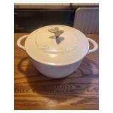 Pioneer Woman Enameled Cast Iron Dutch Oven with Butterfly Lid