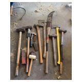 Axes Sledge Hammer And More