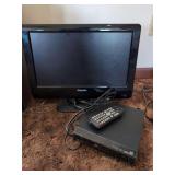 Philips 19-inch LCD Television and Magnavox DVD Player Bundle