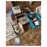 Assorted Household Decor, Electronics, and Decorative Figurines Lot