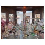 Collection of Decorative Glassware and Figurines