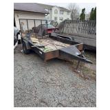 2005 Stealth Rice Trailer 6.5ft W x 12ft L. VIN 48MF516295S053999