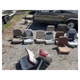 Boat seats gotta take all