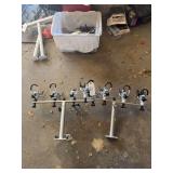 (2) Fishing Rod Holders That Holds 4 Each