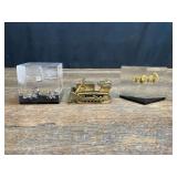 (3) Case Paperweights