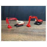 (2) Link-Belt + Poclain Excavators