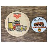 (2) Versatile Coaster + Button