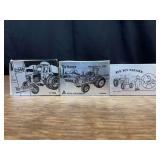 (3) 1/43 NFTS Tractors NIB Ertl