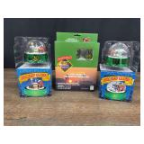 (3) John Deere Holiday Globes + Ornaments