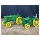 (2) 1/16 John Deere C + D