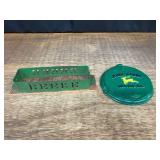 (2) John Deere Toolbox + Planter Lid