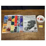 (9) International Truck Ads, Ashtray, Matchbook