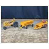 (3) 1/25 MM Tractor, Wagon, Spreader Slik