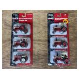 (2) 1/64 IH +  Farmall Tractor Sets NIB Ertl