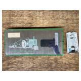 (2) John Deere Mirror Thermometer + Rain Gauge