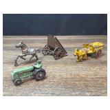 (3) Cast Iron Toys