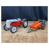 (2) Ford 8N + New Idea Spreader