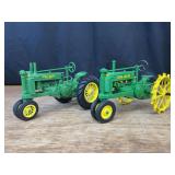 (2) 1/16 John Deere A + G Ertl