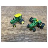 (2) 1/64 John Deere 4020 + 5020 Custom