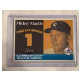 2007 Topps Heritage Mickey Mantle Home Run Number 1 MHRC1 Baseball Card