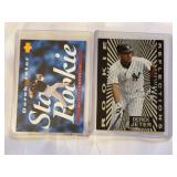 (2) 1995 Upper Deck Star Rookie Derek Jeter #225 and 1997 Fleer Ultra Derek Jeter Reflections #5 of 10 Baseball Card Lot