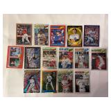 (15) 2025 Topps Baseball Card Collection Including Refractors and Inserts