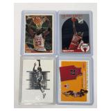 (4) Michael Jordan Basketball Card Lot