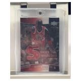 RARE 2004 Upper Deck Sweet Shot Sweet Swatches Michael Jordan Game-Used Uniform Card SW-MJ