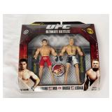 NIB 2010 Jakks Pacific UFC Ultimate Battles Series 1 Frank Mir vs. Brock Lesnar Action Figure 2-Pack