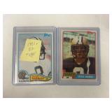 (2) 1981 Topps Archie Manning #158 and 1982 Topps Archie Manning #408 Football Card Lot