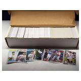 Topps Baseball Trading Card Collection in Storage Box
