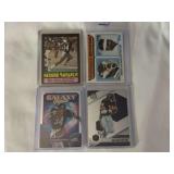 (4) Walter Payton Football Card Lot:1985 Topps Record Breaker, 1982 Topps Football Brothers, 2024 Topps Chrome Galaxy Greats, 2021 Panini Mosaic Man of the Year