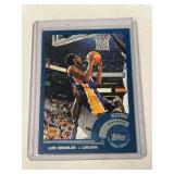 2002-03 Topps Basketball #25 Kobe Bryant Los Angeles Lakers Card