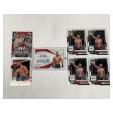 (7) Justin Gaethje UFC Card Lot Including Autograph