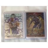 (2) 2023-24 Panini Mosaic NBA Greats Shaquille O'Neal #296 and 2025 Topps Chrome Basketball Best of the Best Shaquille O'Neal #BOD-22 Lot