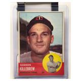 1963 Topps Harmon Killebrew #500 Minnesota Twins Baseball Card