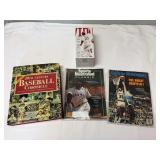 (4) Sports Memorabilia Lot: David Freese Bobblehead, 20th Century Baseball Chronicle Book, and Two Sports Illustrated Magazines