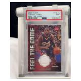 2008 Fleer Feel The Game LeBron James #FG-LJ Relic Card PSA 9
