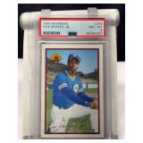 1989 Bowman Ken Griffey Jr. #220 Rookie Card PSA 8