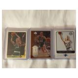 (3) Larry Bird Basketball Card Lot (1992 Upper Deck, 2000 Upper Deck NBA Legends, 2001 Fleer Greats of the Game)