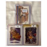 (3) Kobe Bryant Basketball Card Lot