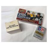 (3) Assorted Sports Card Sets: 2021-22 Upper Deck NHL Star Rookies, 1992 Classic Draft Pick Collection, and Pro Set PGA Tour Special Inaugural Set